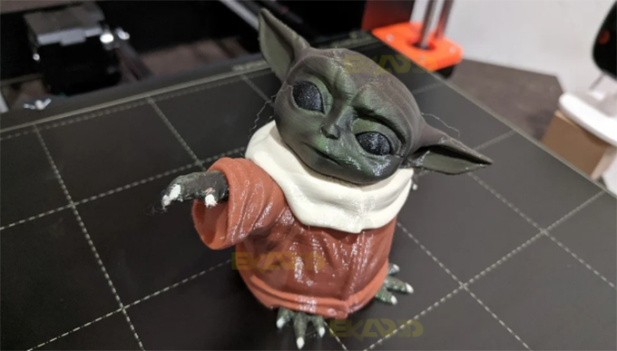 مدل رنگی پرینت سه بعدی پرینتر سه بعدی با اکسترودر دو گانه