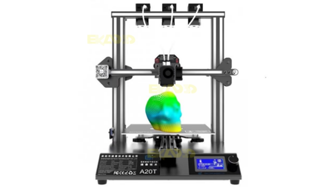 پرینتر سه بعدی پرینتر سه بعدی با اکسترودر دو گانه