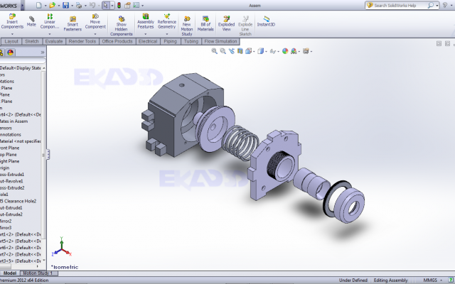محیط سالید ورک ُSolidWork