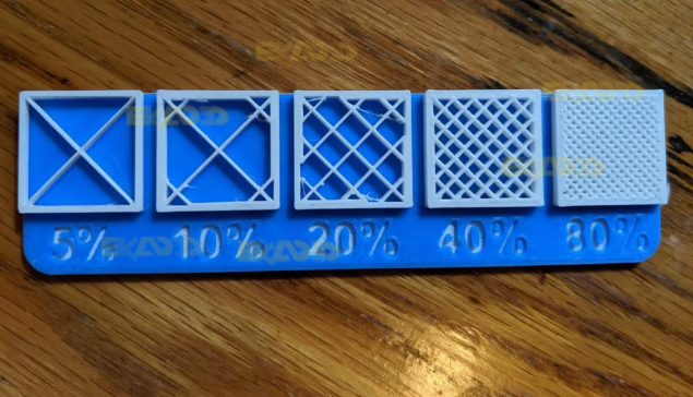 تراکم ساختار درونی infill